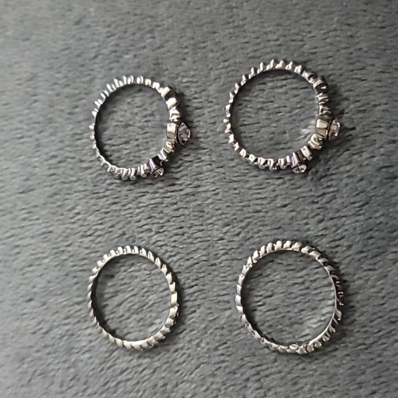 Source Unknown Jewelry - Set of 4 Rings Size 8